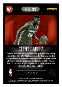 Clint Capela - Panini Illusions Base Set 2020-21, Nr. 39