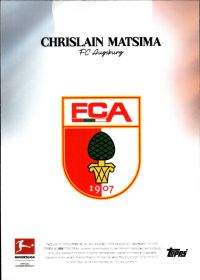 Chrislain Matsima - Topps Bundesliga International Stars Base Set 2025-26