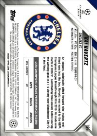 Kai Havertz - Topps UEFA Champions League Base Set 2021-22, Nr. 186