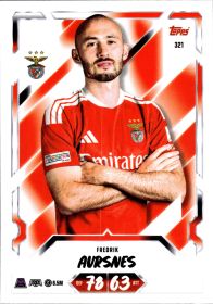 Fredrik Aursnes - Topps Match Attax UEFA Club Competitions Base Set 2026-27, Nr. 321