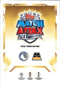 Berat Djimsiti - Topps Match Attax UEFA Club Competitions Fortress 2026-27, Nr. 422