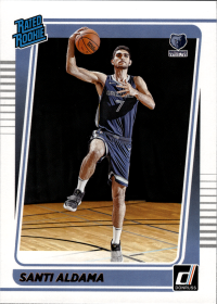 Santi Aldama - Panini Donruss Rated Rookie 2021-22, Nr. 226 – Bronze