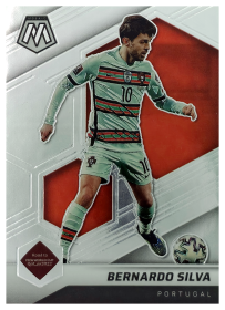 Bernardo Silva - Panini Mosaic FIFA Road to World Cup Base Set 2021-22, Nr. 107