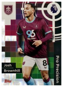 Josh Brownhill - Topps Match Attax Premier League Pro Precision 2025-26, Nr. 419