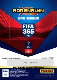 Paolo Maldini - Panini Adrenalyn XL FIFA 365 Fan Favourites 2026-27, Nr. 363 – Blue, Insert