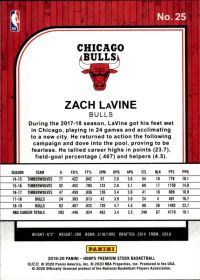 Zach LaVine - Panini Hoops Premium Stock Base Set 2019-20, Nr. 25