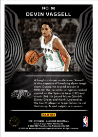 Devin Vassell - Panini Illusions Base Set 2021-22, Nr. 88