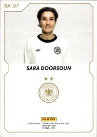 Sara Doorsoun - Panini DFB-Frauen Team-Set Base Set 2025, Nr. BA-07