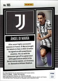 Ángel Di María - Panini Score FIFA Base Set 2022-23, Nr. 165