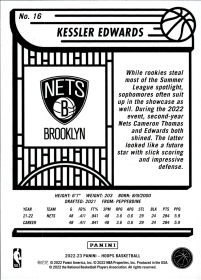Kessler Edwards - Panini Hoops Base Set 2022-23, Nr. 16