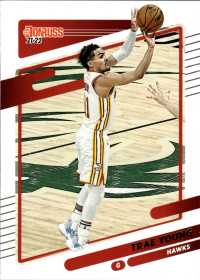 Trae Young - Panini Donruss Base Set 2021-22, Nr. 56