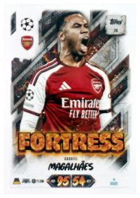 Gabriel Magalhães - Topps Match Attax UEFA Club Competitions Fortress 2026-27, Nr. 26