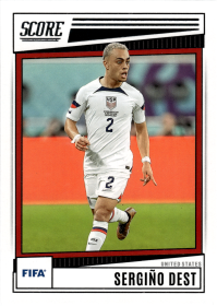 Sergiño Dest - Panini Score FIFA Base Set 2022-23, Nr. 197