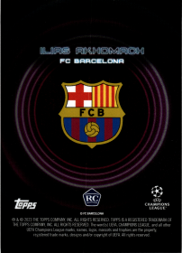 Ilias Akhomach - Topps UEFA Club Competitions Showcase 2023-24