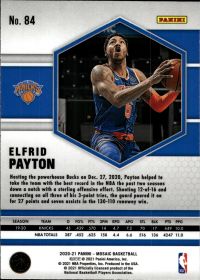 Elfrid Payton - Panini Mosaic Base Set 2020-21, Nr. 84
