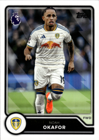 Noah Okafor - Topps Flagship Premier League Base Set 2026-27, Nr. 159