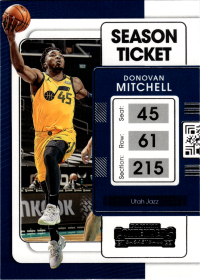 Donovan Mitchell - Panini Contenders Season Ticket 2021-22, Nr. 41
