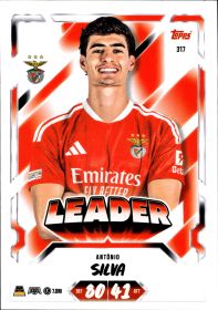 António Silva - Topps Match Attax UEFA Club Competitions Leader 2026-27, Nr. 317