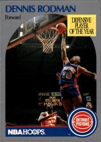 Dennis Rodman - NBA Hoops Base Set 1990-91, Nr. 109