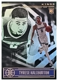 Tyrese Haliburton - Panini Illusions Base Set 2020-21, Nr. 153 – Rookie Card