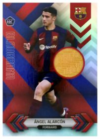 Ángel Alarcón - Topps FC Barcelona Team Set Blaugrana Relics 2023-24, Nr. BR-AA – Rookie Card, Patch / Memorabilia