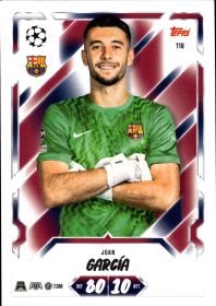 Joan García - Topps Match Attax UEFA Club Competitions Base Set 2026-27, Nr. 118