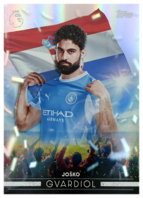 Joško Gvardiol - Topps Flagship Premier League Flying the Flag 2026-27, Nr. FF 17 – Insert