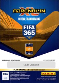 Andrés Iniesta - Panini Adrenalyn XL FIFA 365 Fan Favourites 2026-27, Nr. 389 – Insert