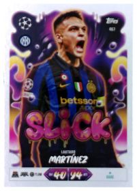 Lautaro Martínez - Topps Match Attax UEFA Club Competitions Slick 2026-27, Nr. 467