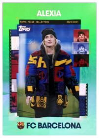 Alexia Putellas - Topps Focus FC Barcelona Base Set 2023-24, Nr. 13 – Nummeriert, Green Rainbow