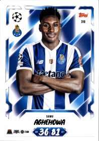 Samu Aghehowa - Topps Match Attax UEFA Club Competitions Base Set 2026-27, Nr. 310