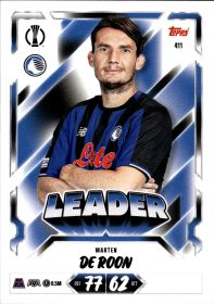Marten de Roon - Topps Match Attax UEFA Club Competitions Leader 2026-27, Nr. 411