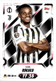 Pierre Kalulu - Topps Match Attax UEFA Club Competitions Base Set 2026-27, Nr. 443