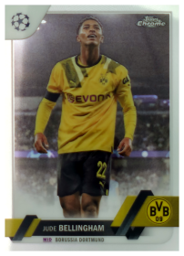 Jude Bellingham - Topps Chrome UEFA Club Competitions Base Set 2022-23, Nr. 22