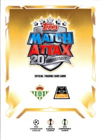 Valentín Gómez - Topps Match Attax UEFA Club Competitions Base Set 2026-27, Nr. 191