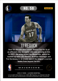 JJ Redick - Panini Illusions Base Set 2020-21, Nr. 58