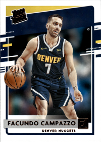 Facundo Campazzo - Panini Chronicles Donruss 2020-21, Nr. 196 – Bronze