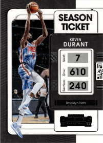 Kevin Durant - Panini Contenders Season Ticket 2021-22, Nr. 84
