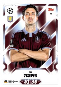 Pau Torres - Topps Match Attax UEFA Club Competitions Base Set 2026-27, Nr. 65