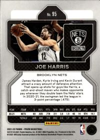 Joe Harris - Panini Prizm Base Set 2021-22, Nr. 95