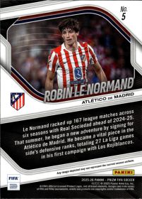 Robin Le Normand - Panini Prizm FIFA Base Set 2025-26, Nr. 5