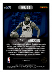 Jordan Clarkson - Panini Illusions Base Set 2020-21, Nr. 16