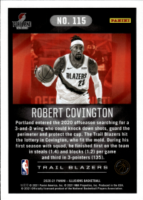 Robert Covington - Panini Illusions Base Set 2020-21, Nr. 115