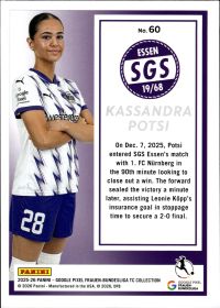 Kassandra Potsi - Panini Frauen-Bundesliga TC Collection Base Set 2025-26, Nr. 60