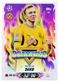 Maximilian Beier - Topps Match Attax UEFA Club Competitions Goaliaths 2026-27, Nr. 241
