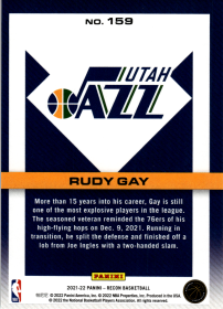 Rudy Gay - Panini Recon Base Set 2021-22, Nr. 159