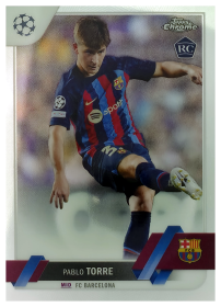 Pablo Torre - Topps Chrome UEFA Club Competitions Base Set 2022-23, Nr. 32 – Rookie Card