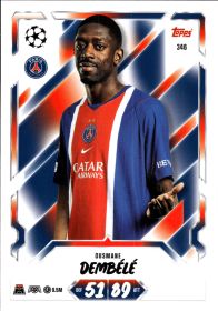 Ousmane Dembélé - Topps Match Attax UEFA Club Competitions Base Set 2026-27, Nr. 346