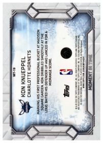 Kon Knueppel - Topps Chrome Update Moment in Time 2025-26, Nr. MT-19 – Rookie Card, Insert