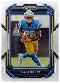 Isaiah Spiller - Panini Prizm Base Set 2022, Nr. 324 – Rookie Card